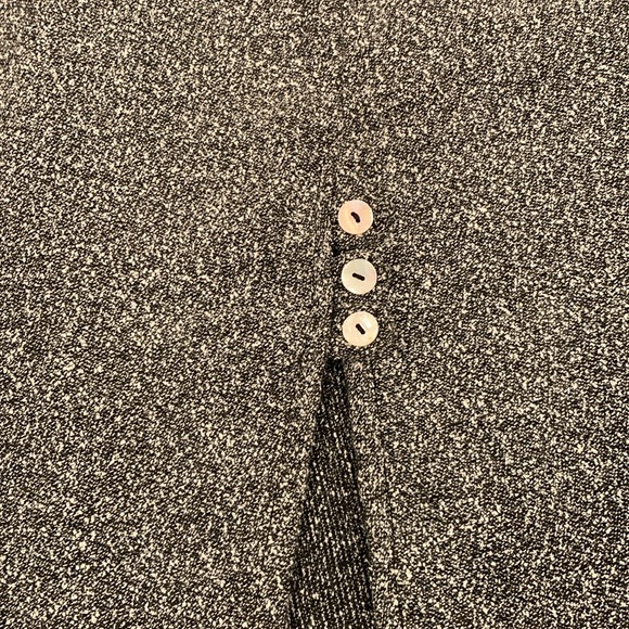 Vintage Willow skirt, long,  black/white tweed size M? - Picture 6 of 6